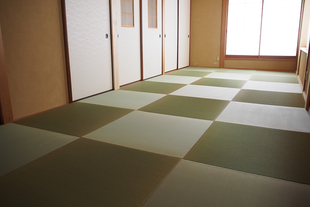 縁なし畳の施工例