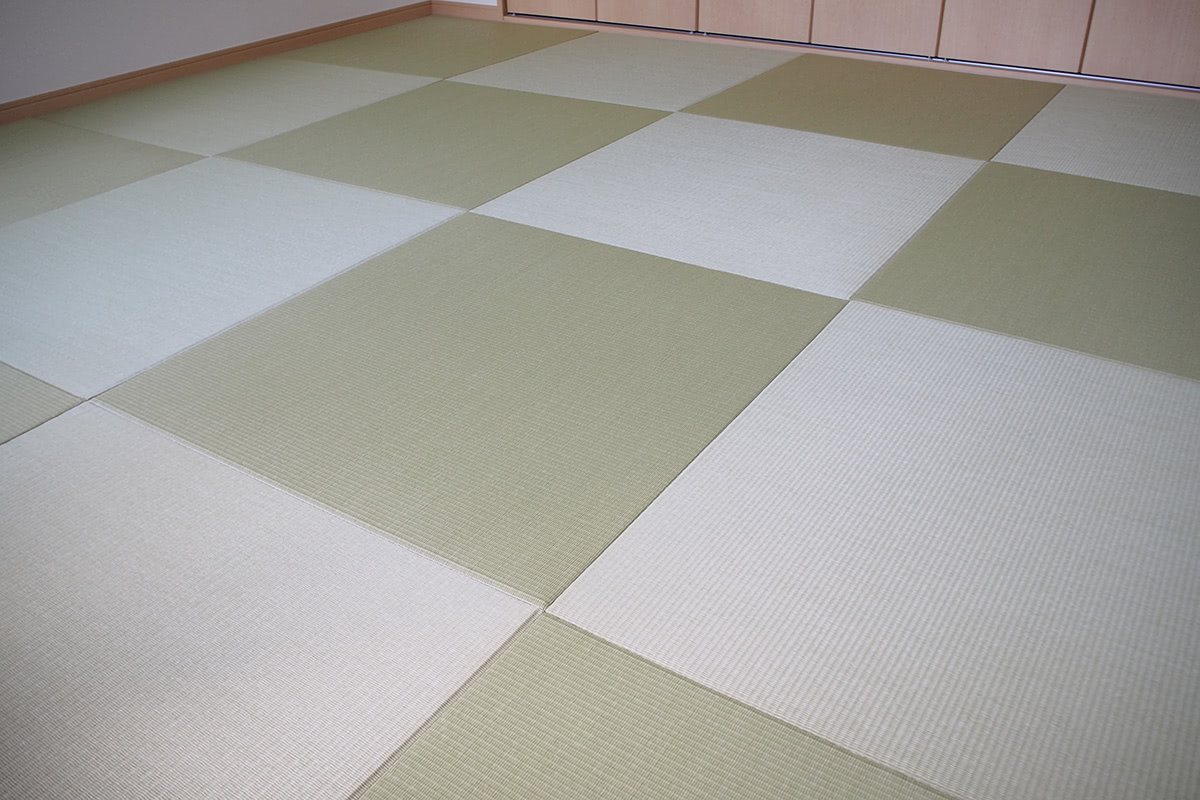 縁なし畳の施工例