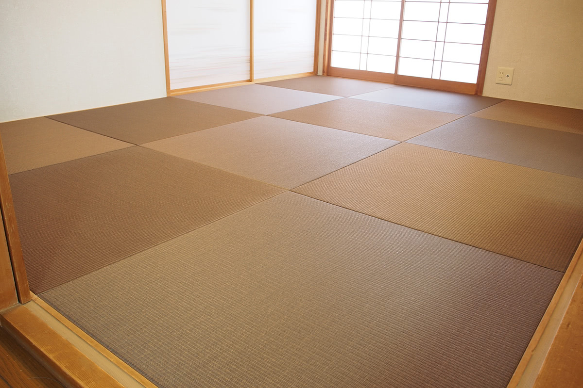 縁なし畳の施工例