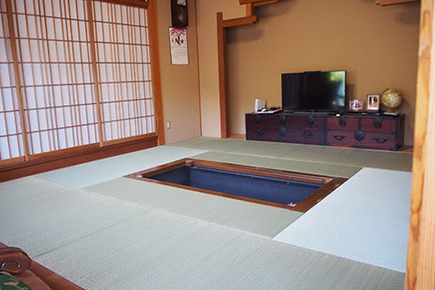 「七島い」で織られた琉球表