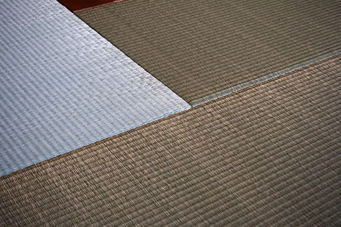 七島い」で織られた琉球表